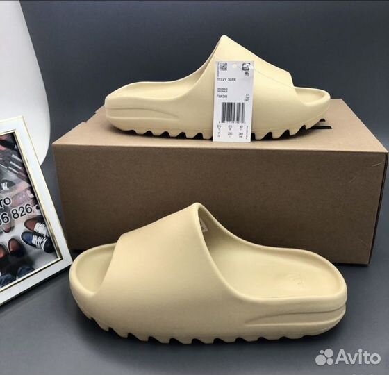 Adidas yeezy шлепки slide