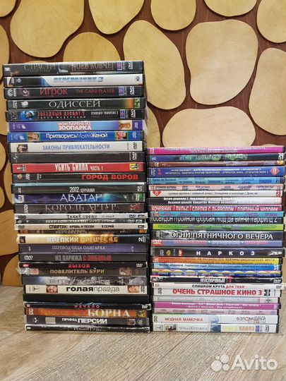 Dvd диски фильмы hollywood