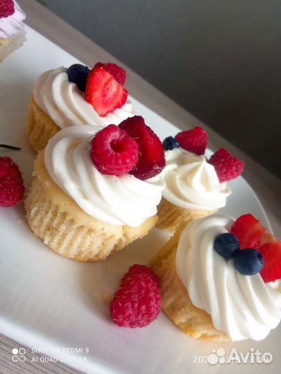 Капкейки Зефир