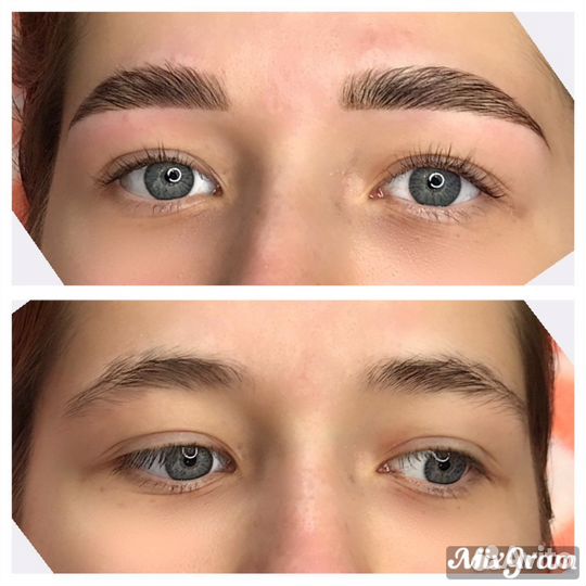 Обучение брови, ламинирование ресниц