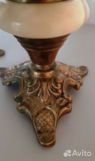 Подсвечники из бронзы винтаж