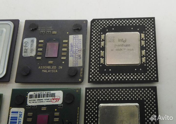 Ретро-процессоры: Intel и AMD. Коллекционерам