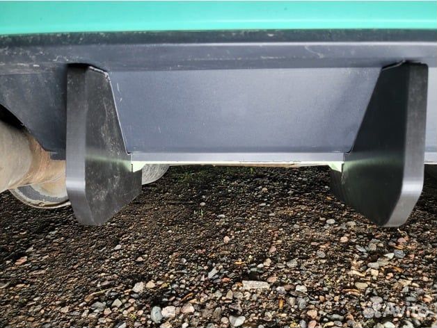 Ребра диффузора Volkswagen Golf