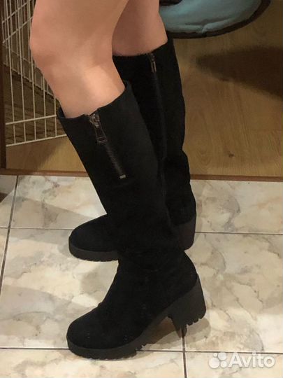 Сапоги женские натуральные