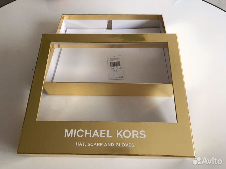 Коробка с крышкой картонная оригинал michael kors