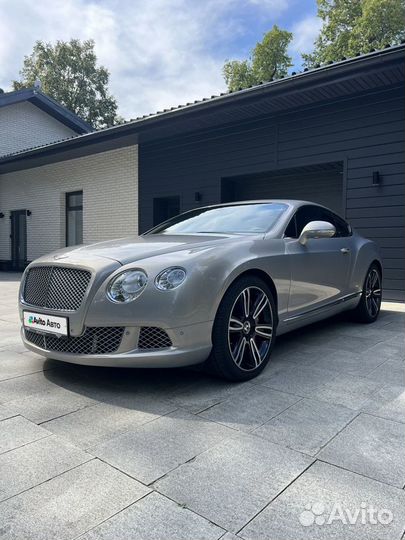 Bentley Continental GT 6.0 AT, 2012, 57 000 км