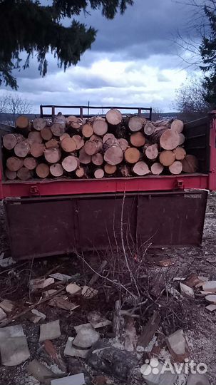 Дрова Сосна Чурками