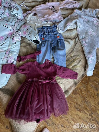 Вещи пакетом на девочку