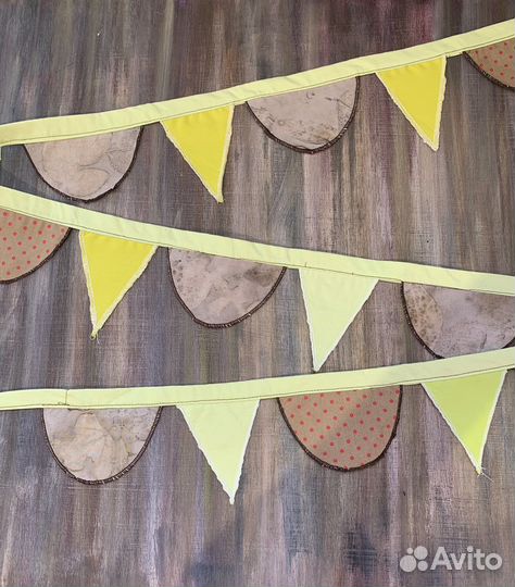 Гирлянда текстильная