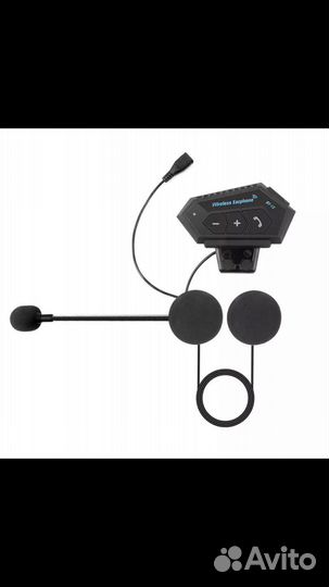 Гарнитура для мотоциклетного шлема с Bluetooth №1