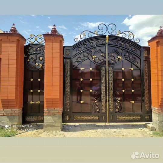 Покраска,Кованые перила для лестниц, зонты, ворота