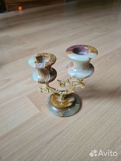 Подсвечник из оникса