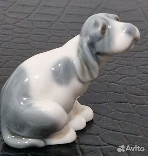 Lladro Щенок Фарфоровaя статуэтка