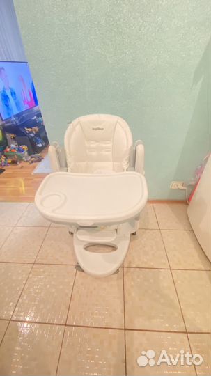 Детский стульчик для кормления peg perego