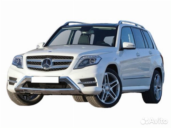 Брызговик Mercedes-Benz GLK-Class 08-15 (Спереди/ Слева)