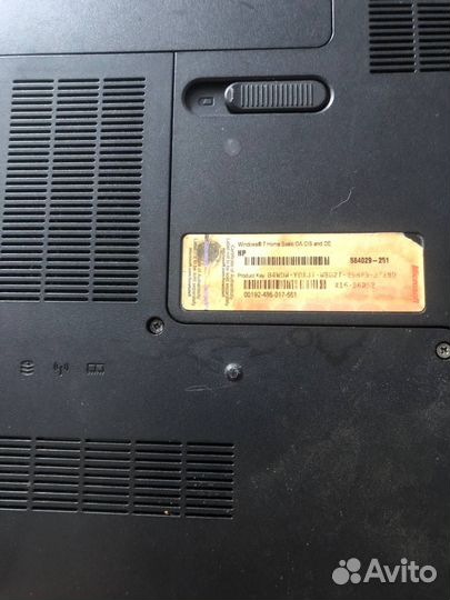 Ноутбук HP pavilion g6