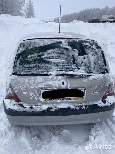 Крышка багажника renault klio