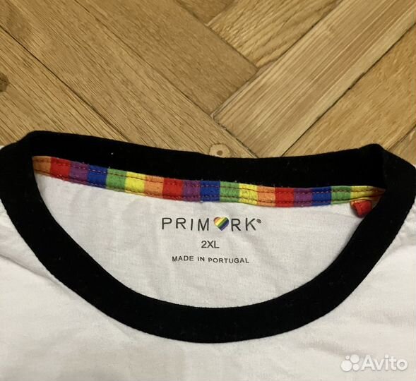 Футболка Primark Pride радуга