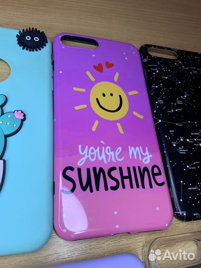 Чехлы на айфон 7+