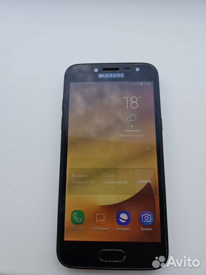 Телефон Samsung galaxy j2 2018