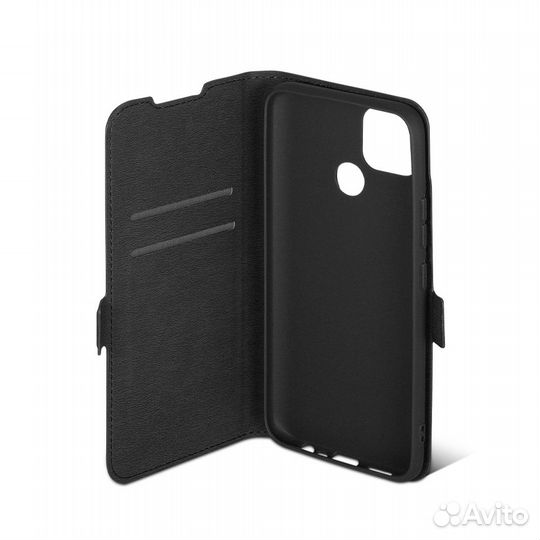 Чехол с флипом для Realme C25/C25s DF (black)