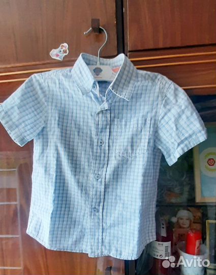 Рубашка для мальчика 104 zara kids