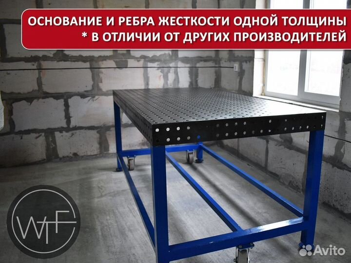 Сварочный стол 1800х900х6мм