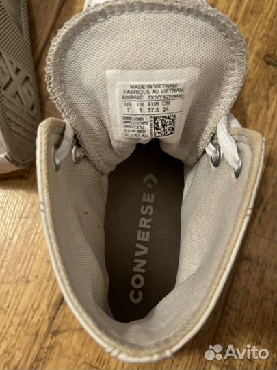 Кеды converse высокие