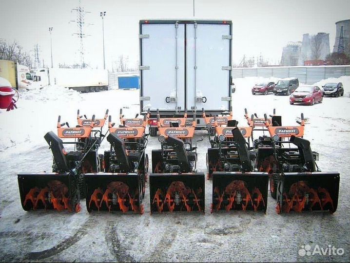 Снегоуборщики Патриот на выбор
