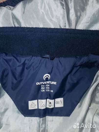 Куртка для мальчика outventure 134р