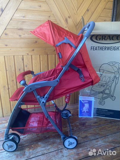 Новые коляски Graco red прогулочная