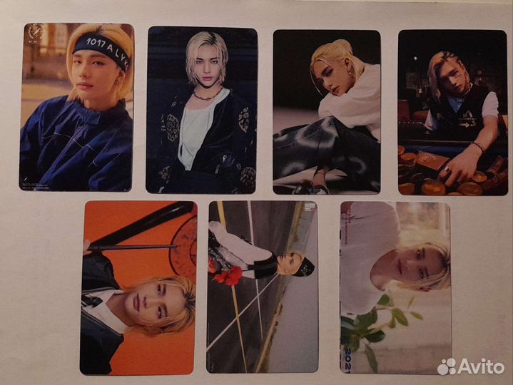 Не официальные кпоп карты stray kids
