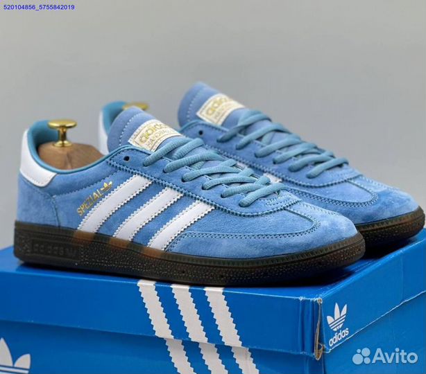 Кроссовки Adidas Spezial Blue (Арт.64387)