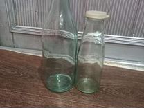 Бутылка стеклянная СССР под молоко