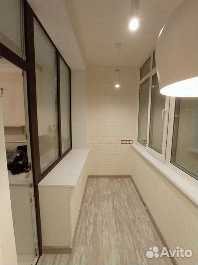 Остекление балкона холодное