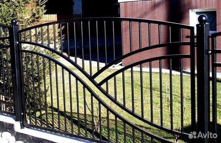 Металлические ограждения Модель № 346