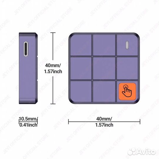 Внешний SSD диск WD SN740 256Gb Jeyi M.2 SSD NVMe