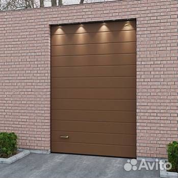 Теплые секционные ворота для гаража Alutech Presti