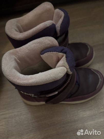 Ботинки зимние для девочки 28 размер
