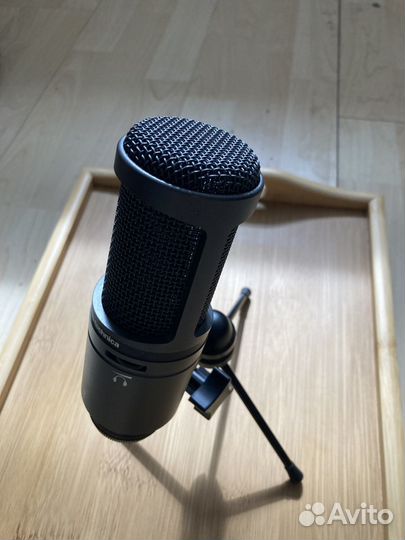 Audio-Technica AT2020USB+, разъем: XLR 3 pin (M)