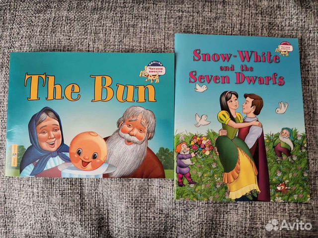 Сказки Детские обучающие книги на английском языке