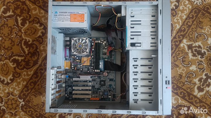 Ретро пк AMD Athlon XP 1600+