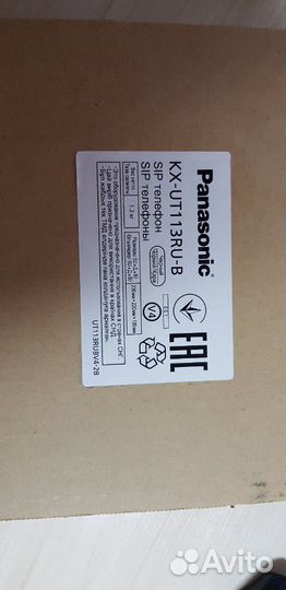 IP телефон Panasonic KX-UT113