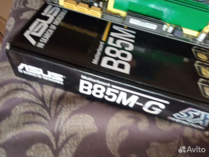 I5 4460+b85m-g+16gb ddr3+кулер