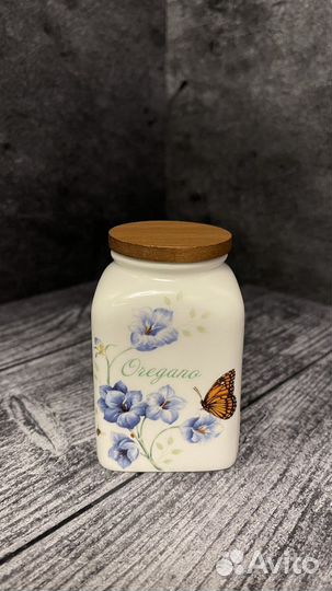 Посуда Lenox. Набор для специй «Бабочки на лугу»