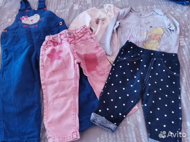 Одежда для девочки пакетом80см