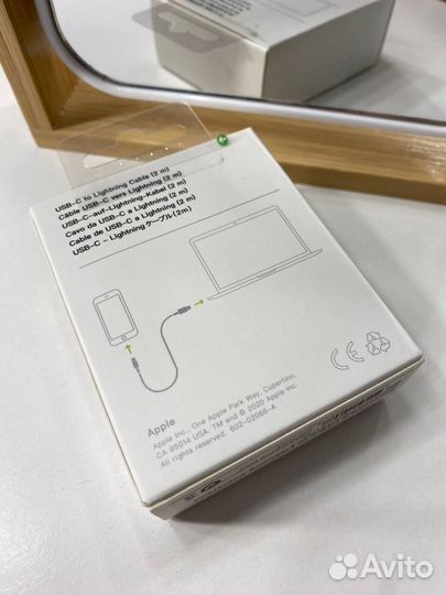 Кабель USB-C - Lightning Apple (2m) Ориг качество