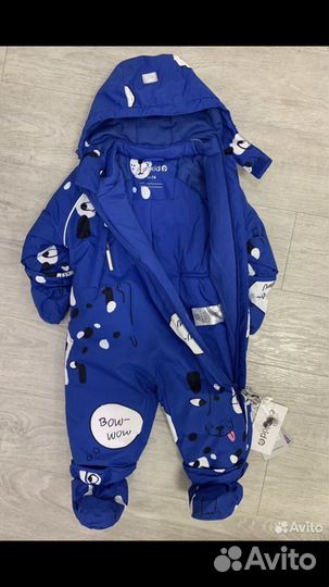 Зимний комбинезон для девочки