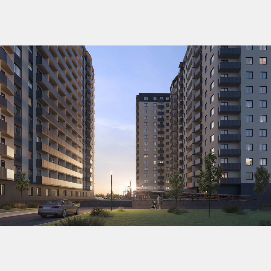 1-к. квартира, 45,5 м², 15/16 эт.