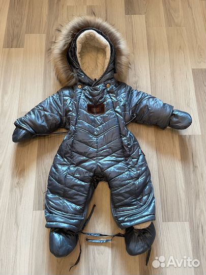 Зимний комбинезон-трансформер 2в1